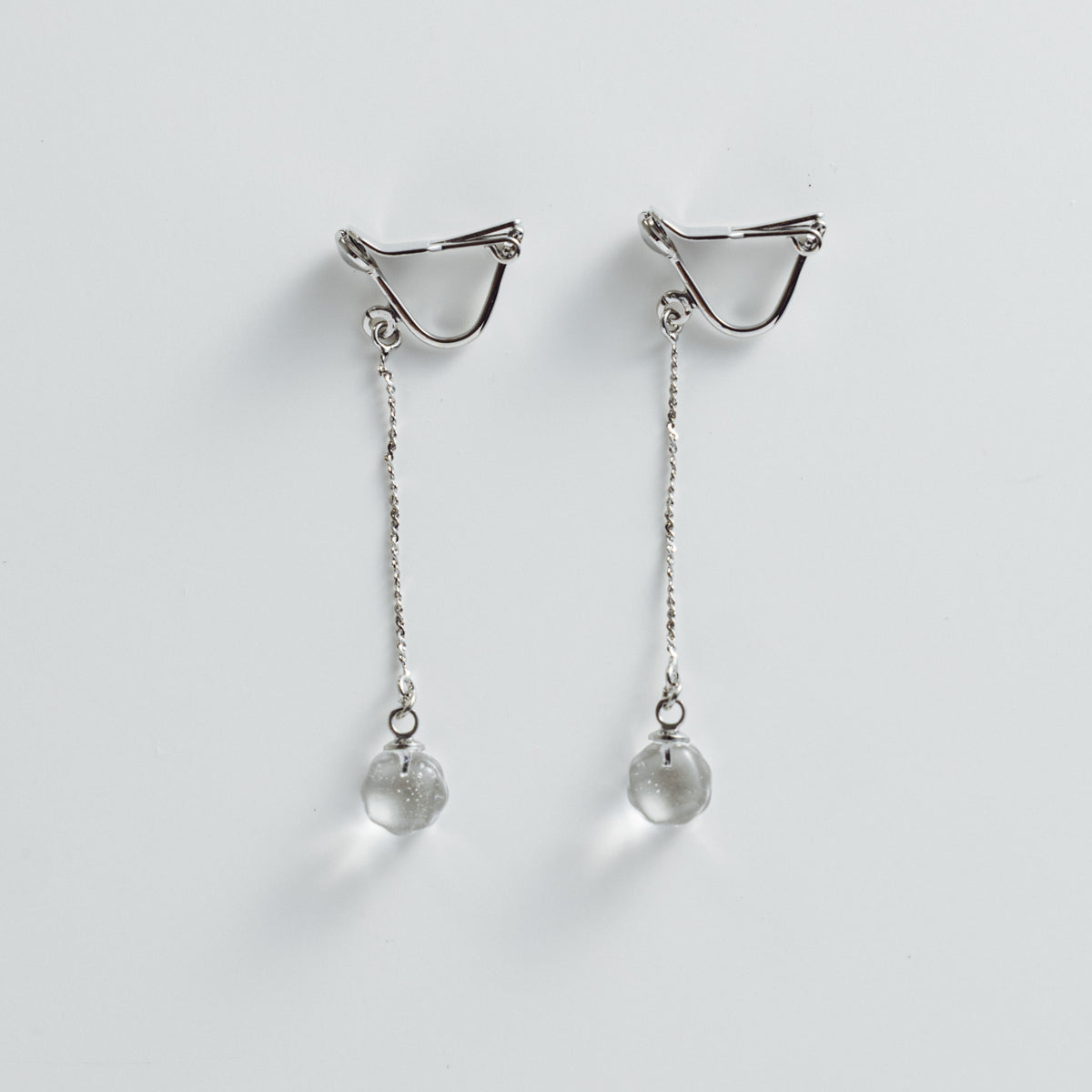cube-crystal earring